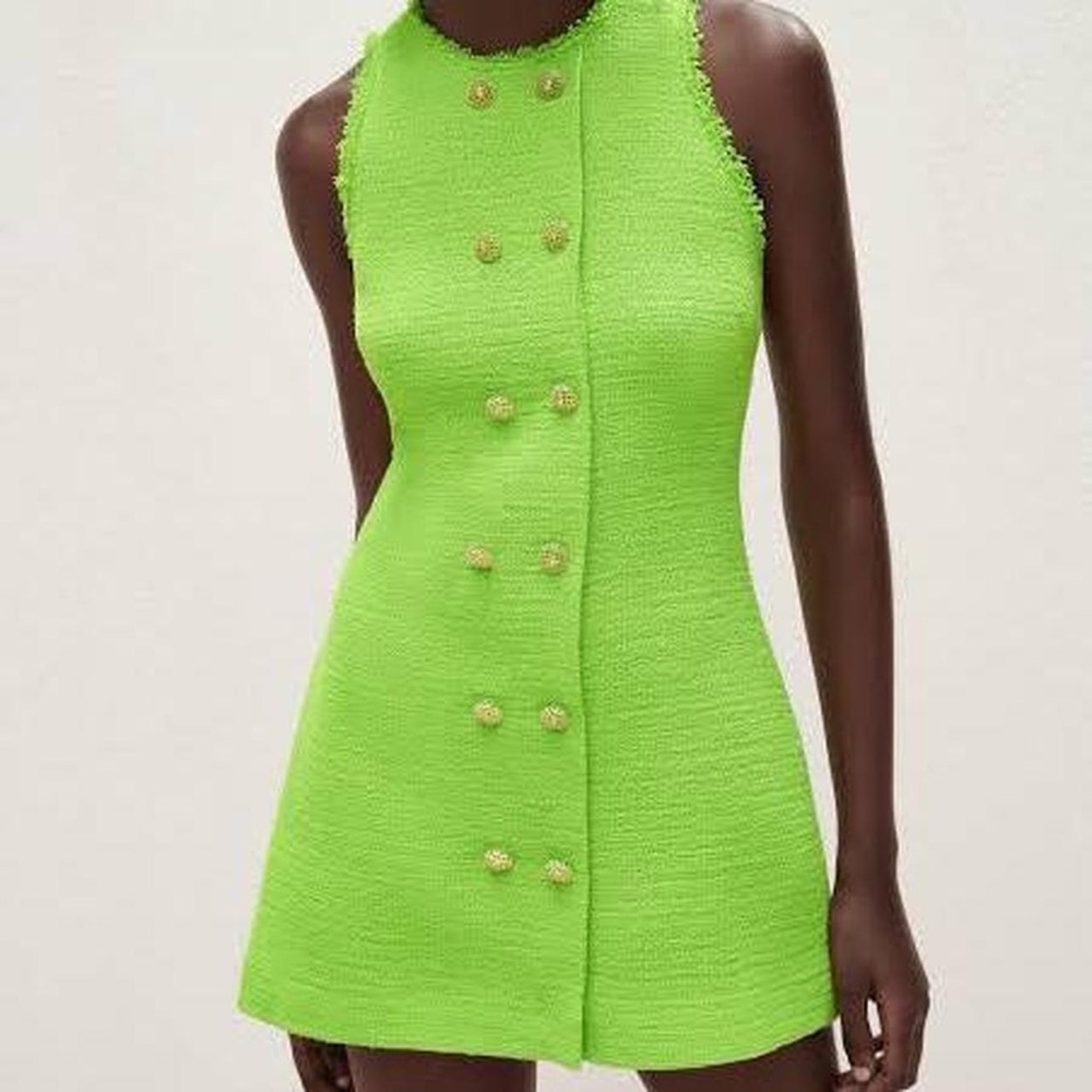 Stunning Green Zara dress